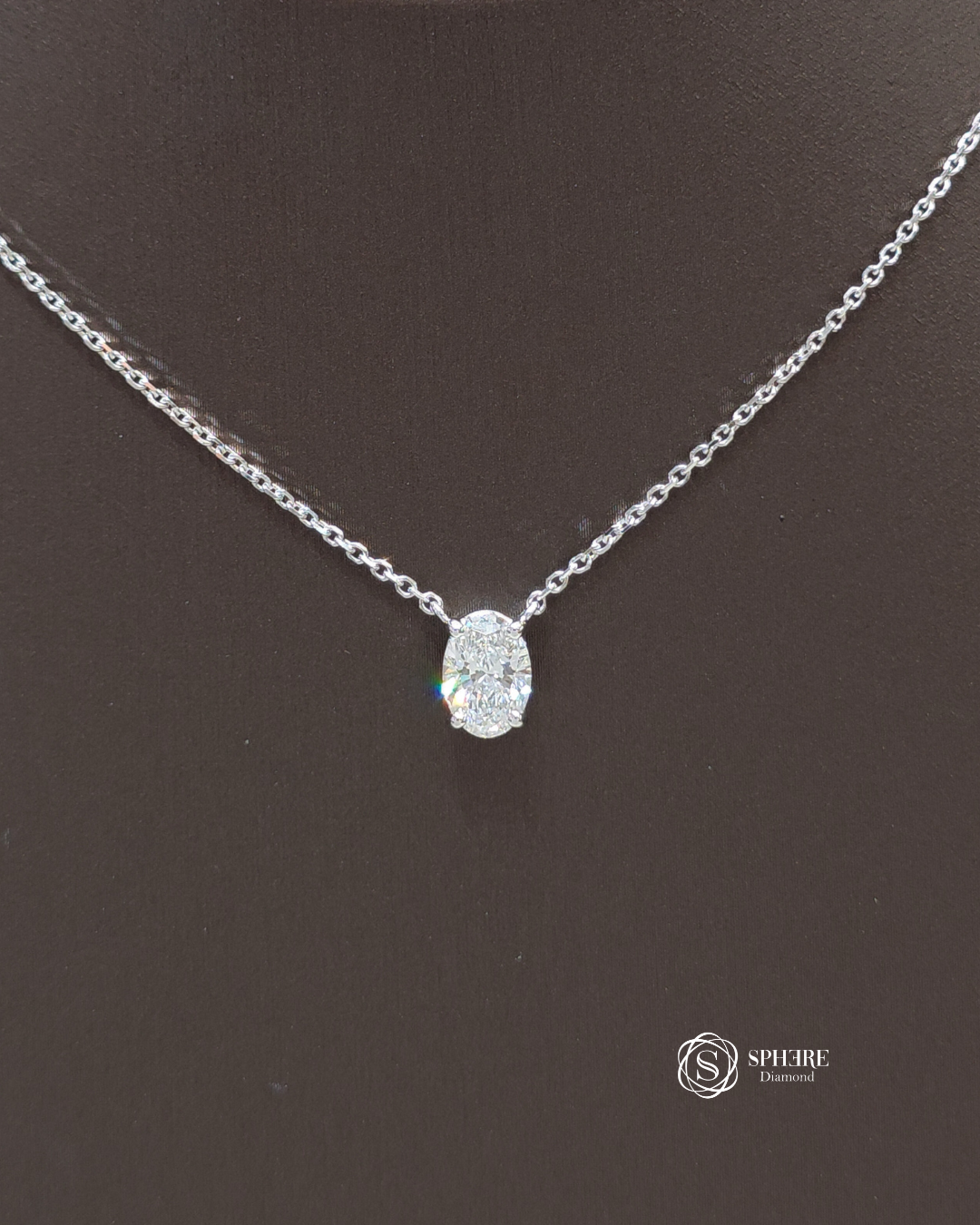 Eterna Pendant - Oval Cut