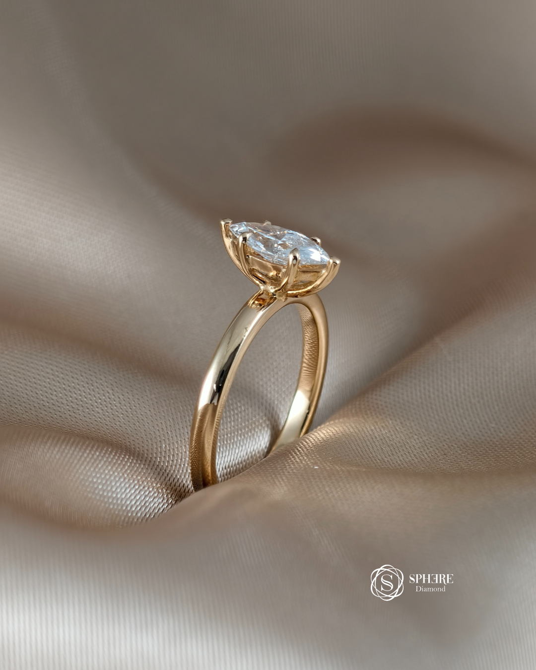 1 Carat Marquise Cut Solitaire