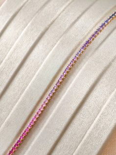 sapphire tennis bracelet 7