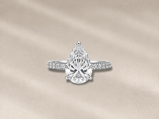 The Ultimate Pear-Shaped Lab-Grown Diamond Buying Guide