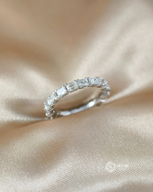 The Baguette Symphony Ring