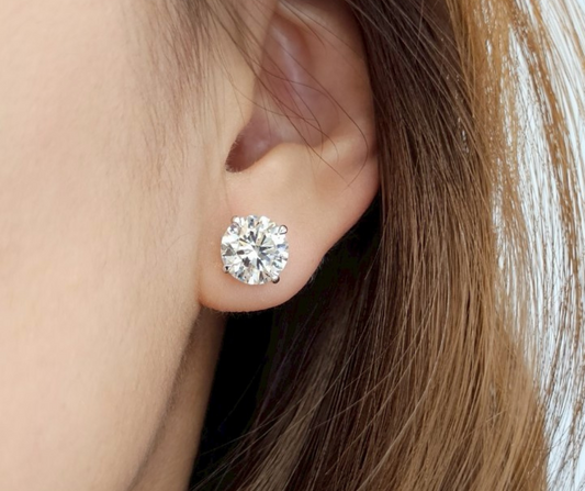Round Stud Diamond