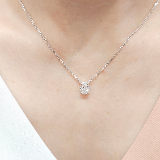 Eterna Pendant - Oval Cut