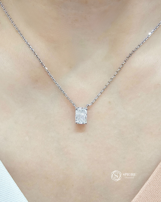 Radiant Grace Pendant -Radiant Cut