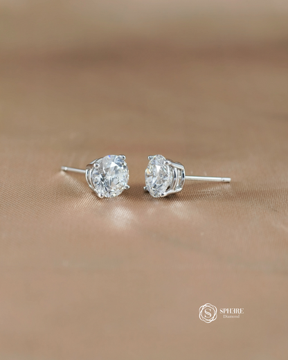 Round Stud Diamond