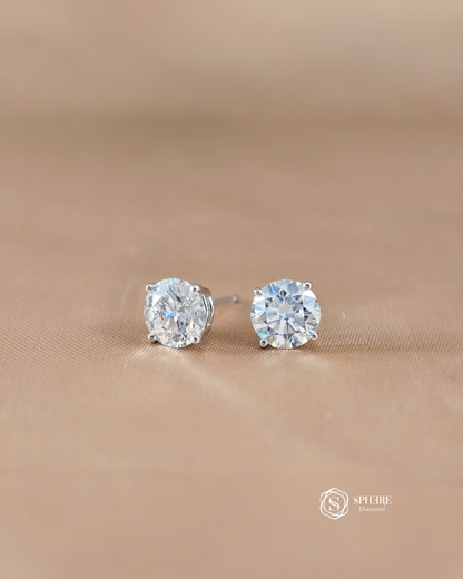 Round Stud Diamond