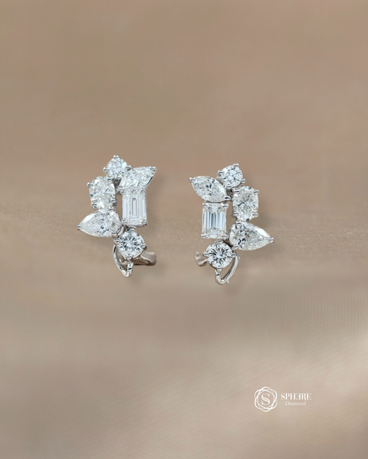 Fancy Diamond Earring