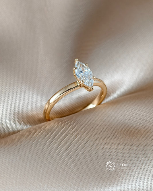 1 Carat Marquise Cut Solitaire