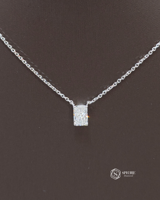 Radiant Grace Pendant -Radiant Cut