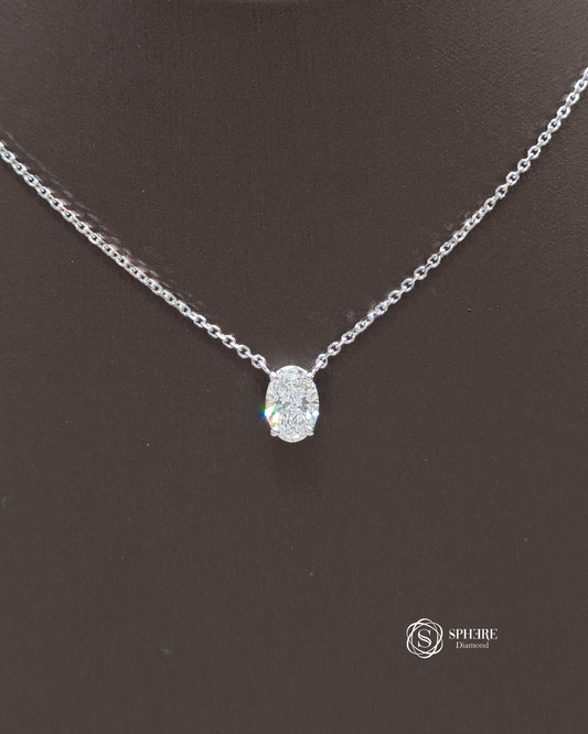 Eterna Pendant - Oval Cut