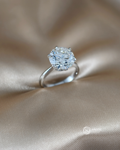 Six Prong Classic Round Brilliant