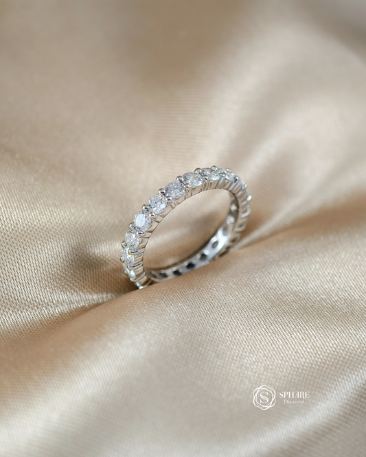 The Classic Eternity Sparkle Ring