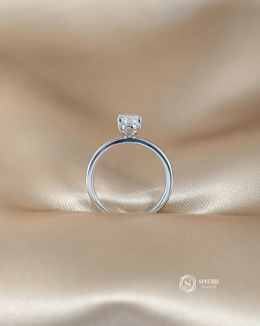 1 Carat Oval Cut Solitaire