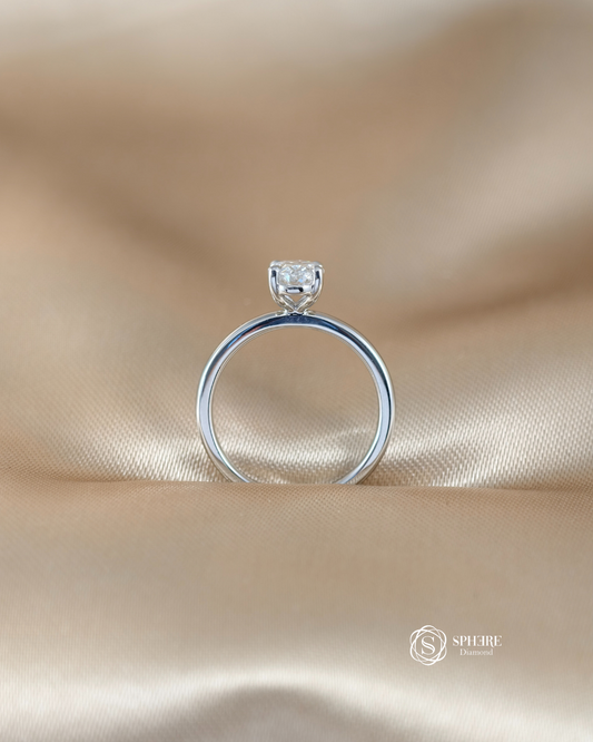 1 Carat Oval Cut Solitaire