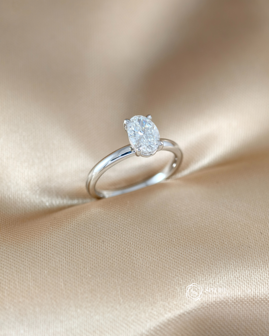 1 Carat Oval Cut Solitaire