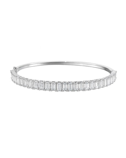 Classic Emerald Cut Bangle