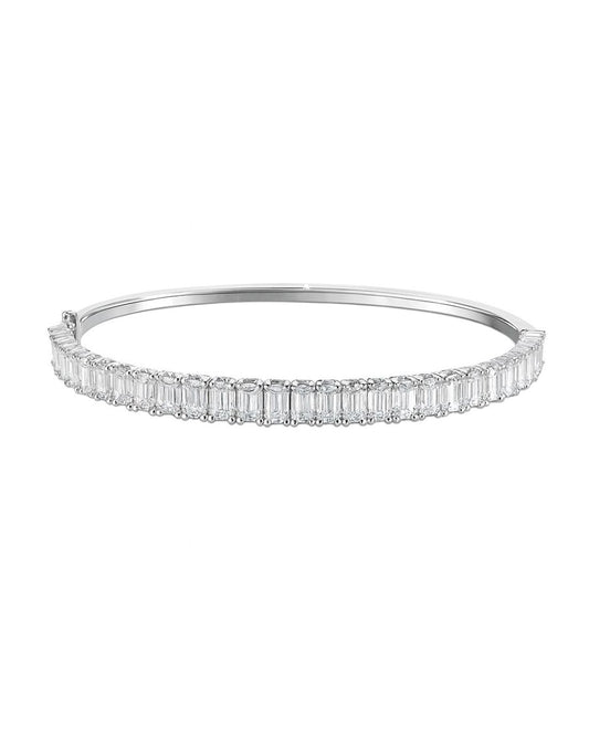Classic Emerald Cut Bangle