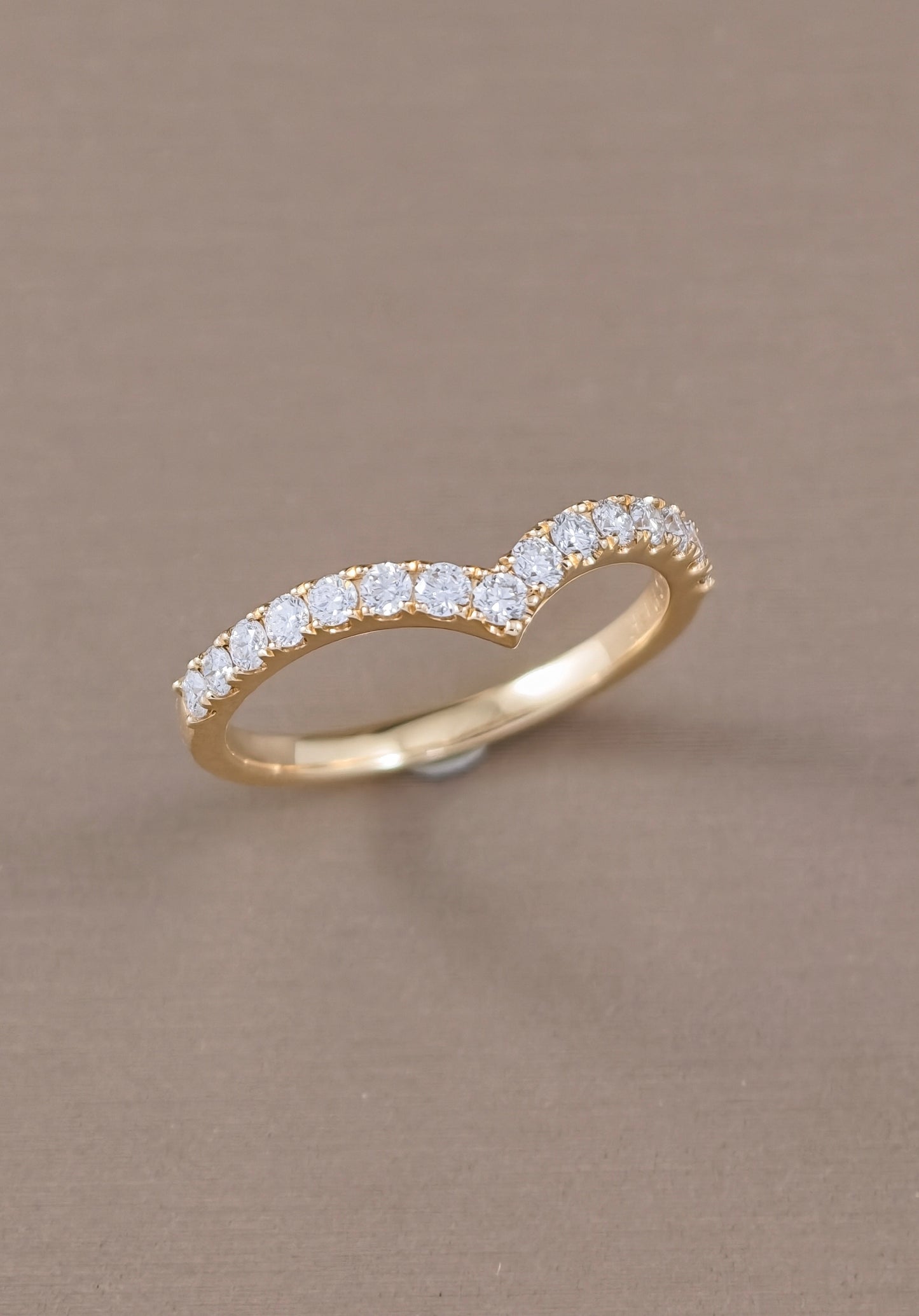 The Royal V-Crown Diamond Ring