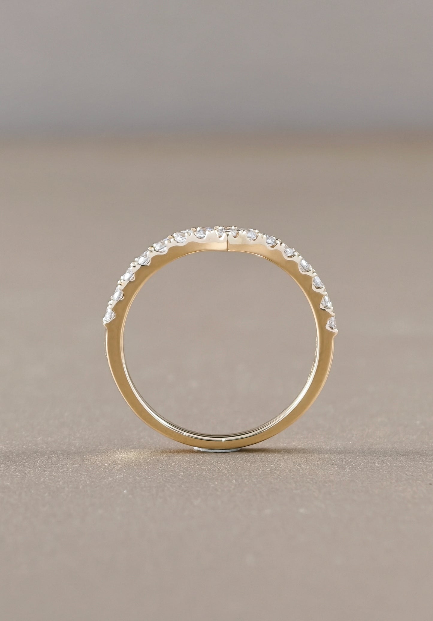 The Royal V-Crown Diamond Ring