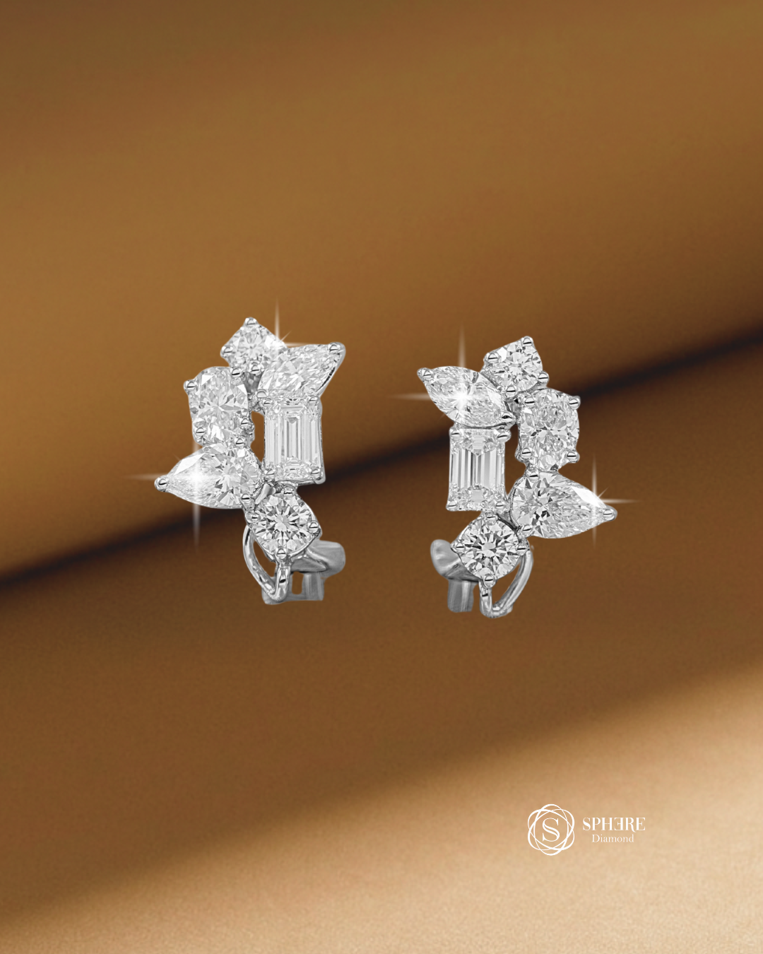 Fancy Diamond Earring