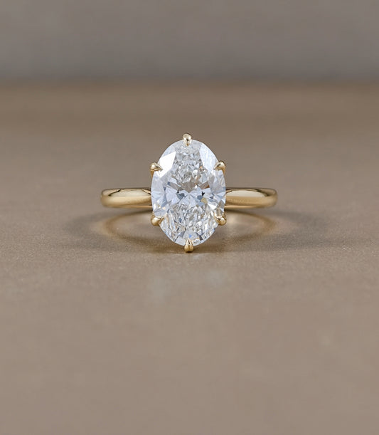 engagement Ring lab grown S.diamond Thailand 