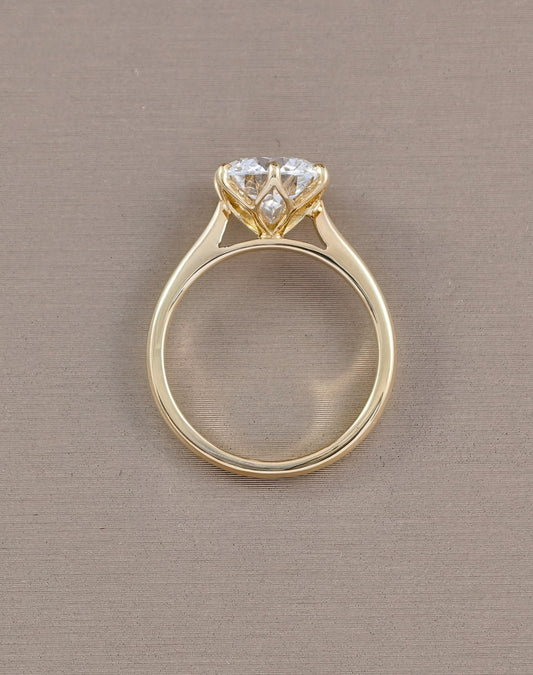 Aurielle Tulip Lab Grown Diamond Engagement Ring | IGI Certified
