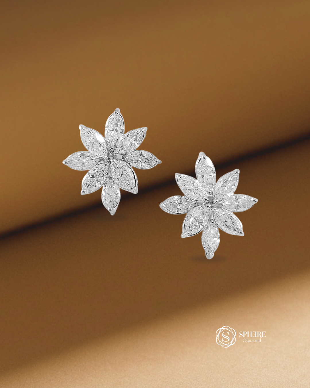 Marquise Bloom Earring