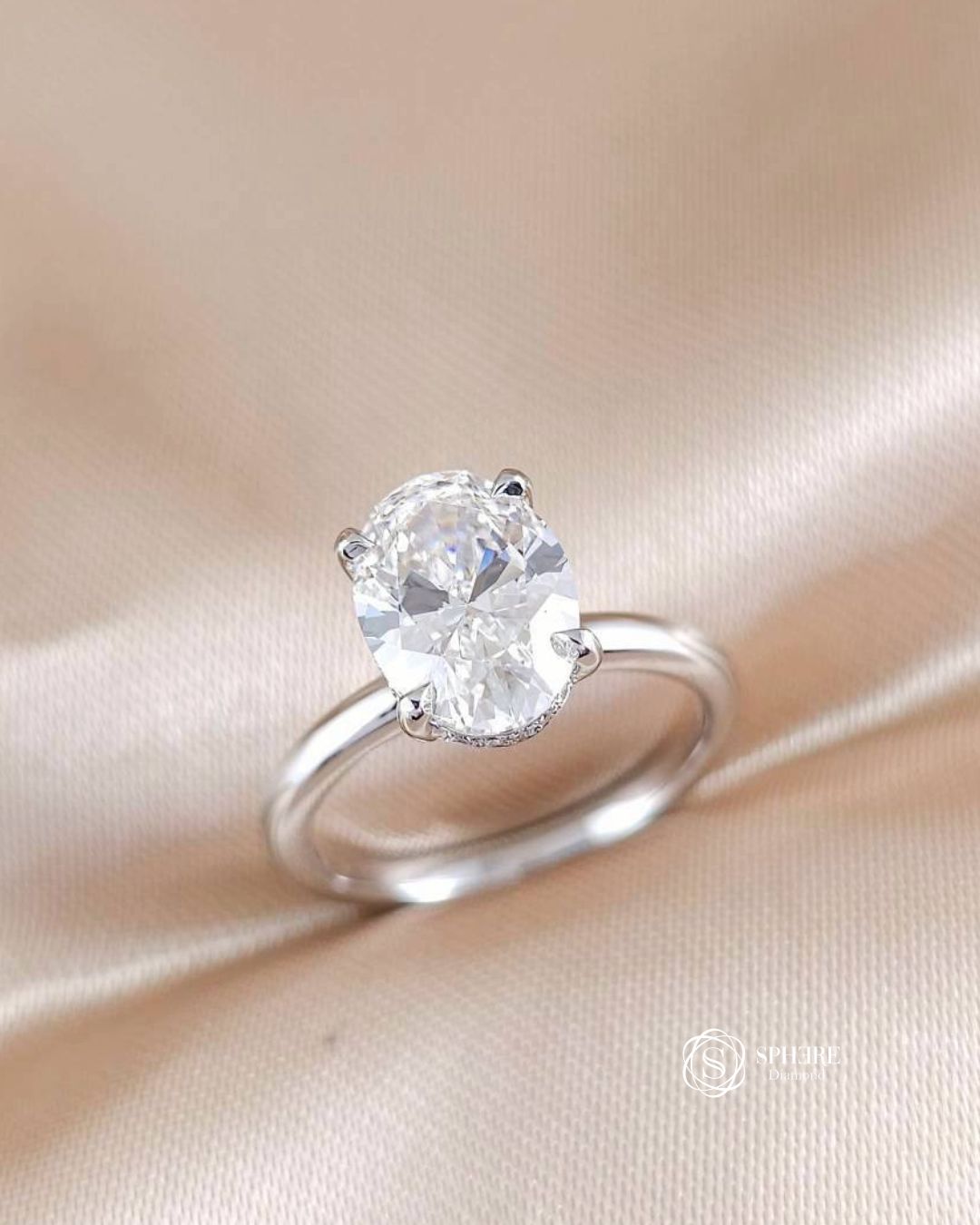 Oval Cut Solitaire