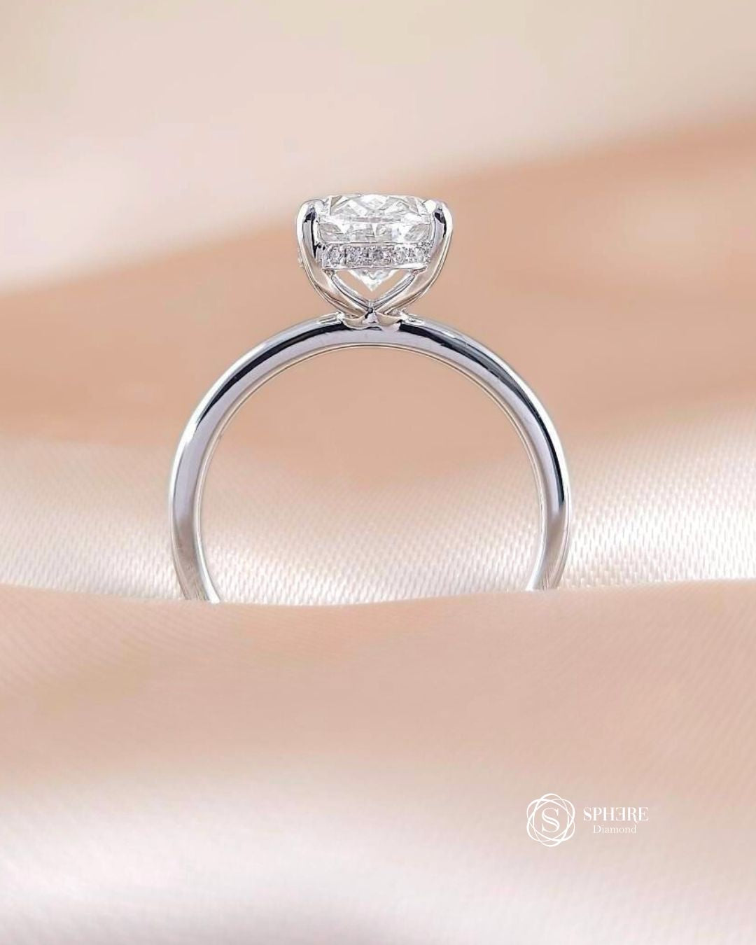 Oval Cut Solitaire