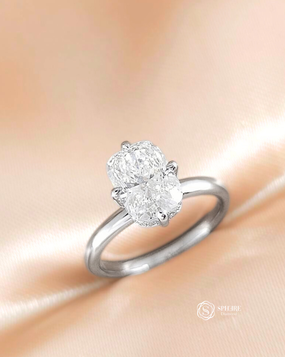 Solitaire Cushion Cut Diamond