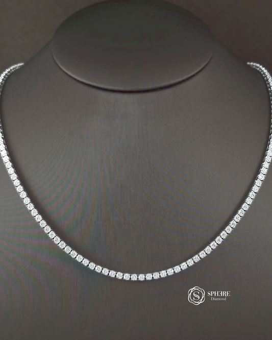 Eternal Radiance Tennis Necklace