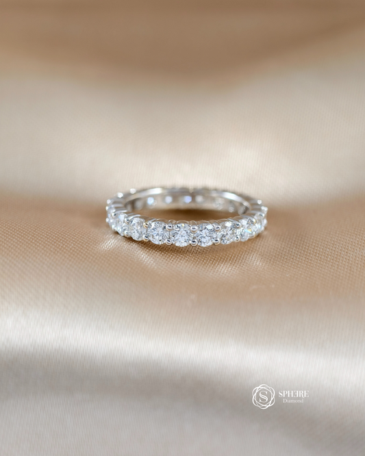 The Classic Eternity Sparkle Ring