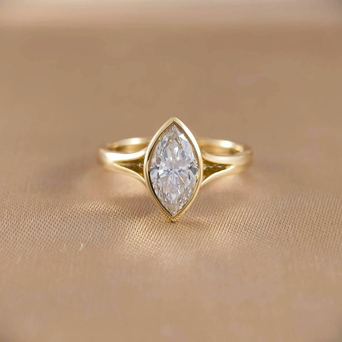 Marquise Lab Grown Diamond Engagement Ring in Bangkok | Sphere Diamond