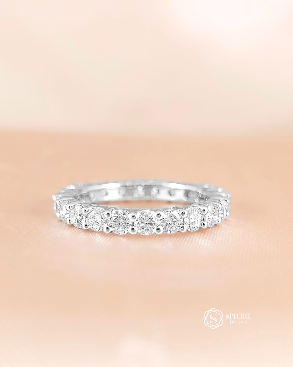 Women's Wedding Rings/ Eternity Rings – Sphere Diamond