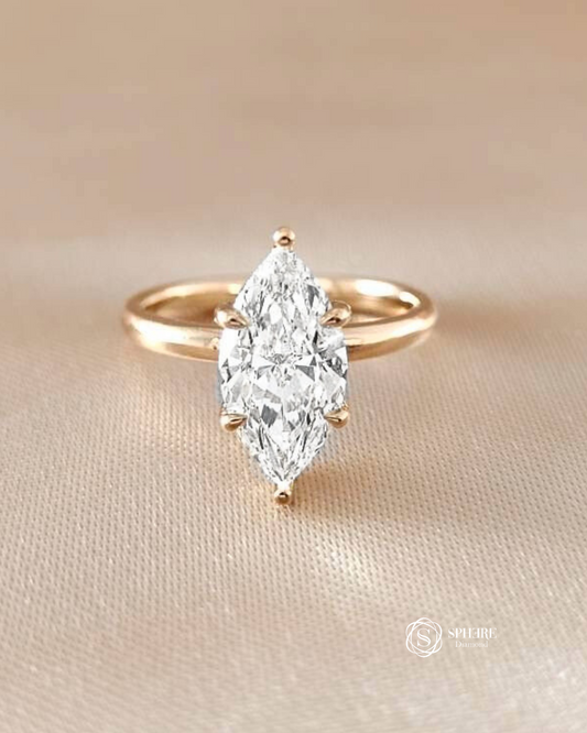 1 Carat Marquise Cut Solitaire
