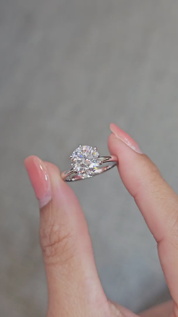 VDO Round Lab Grown Diamond 
