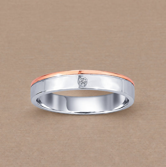 Flat Gloss Two Tone 1 Diamond