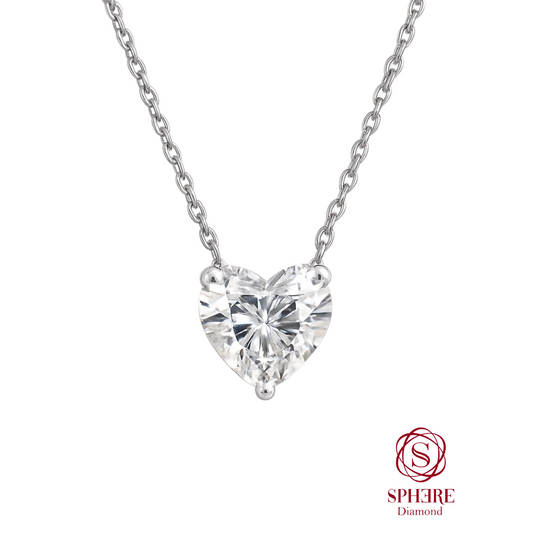 Amora Pendant - Heart Cut
